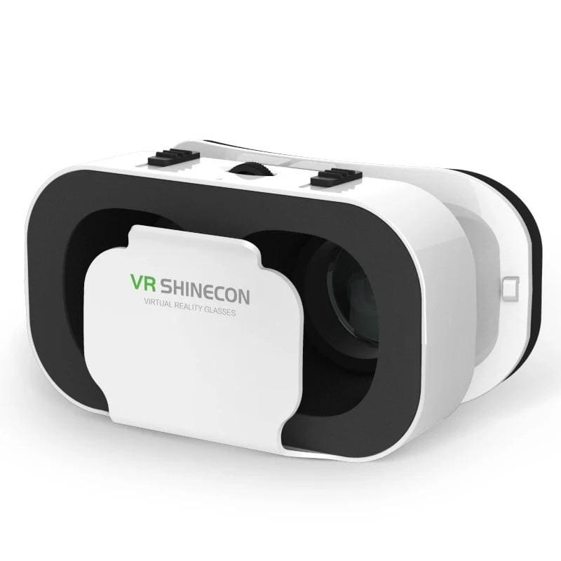 Pair of 9eight5 VR goggles for phone and tablet accessories, featuring adjustable straps and immersive multimedia viewing.