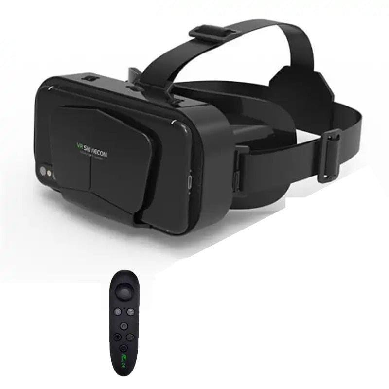 9eight5 VR goggles with remote control, electronic accessories for immersive virtual reality experience.