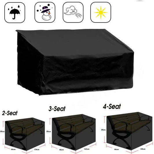 Waterproof Outdoor Bench Cover – Dustproof, UV-Resistant (3 sizes available) Habicare