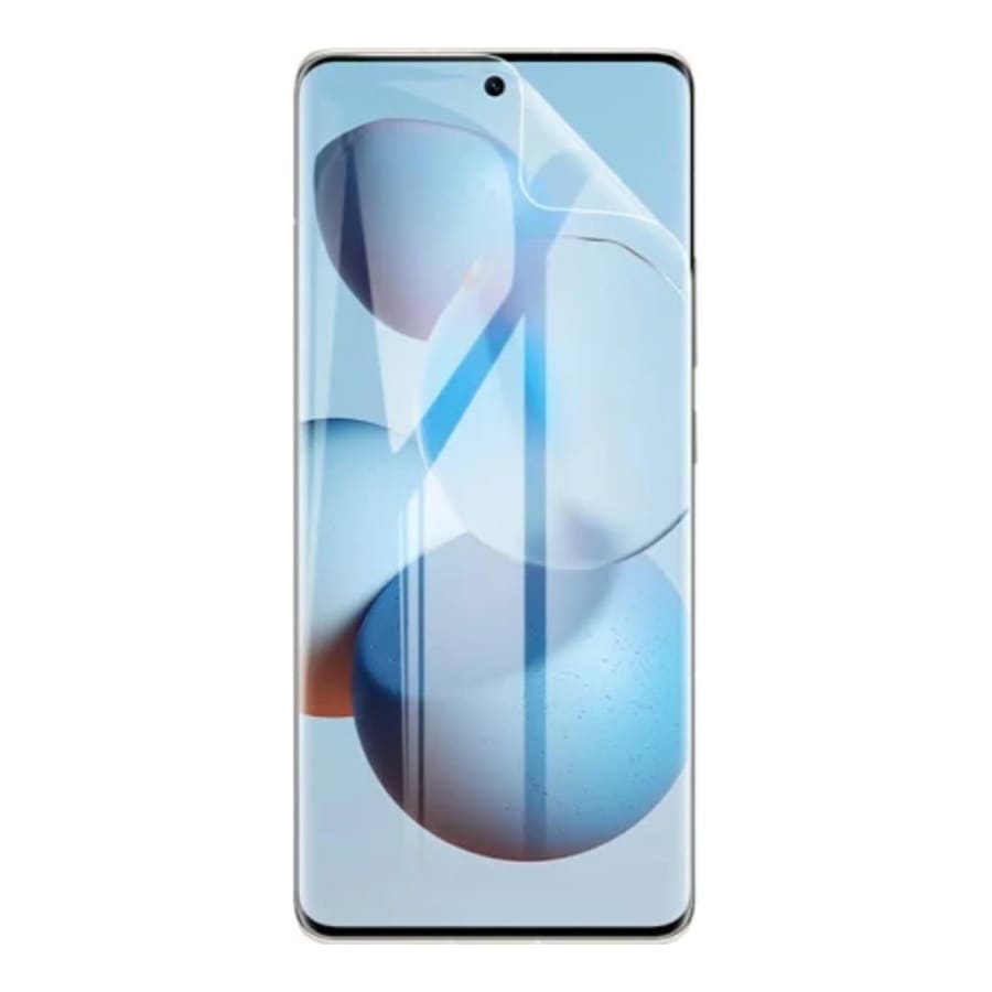 Two 9eight5 hydrogel screen protectors for Xiaomi Civi 5 Pro smartphone, shown in packaging on a white background.