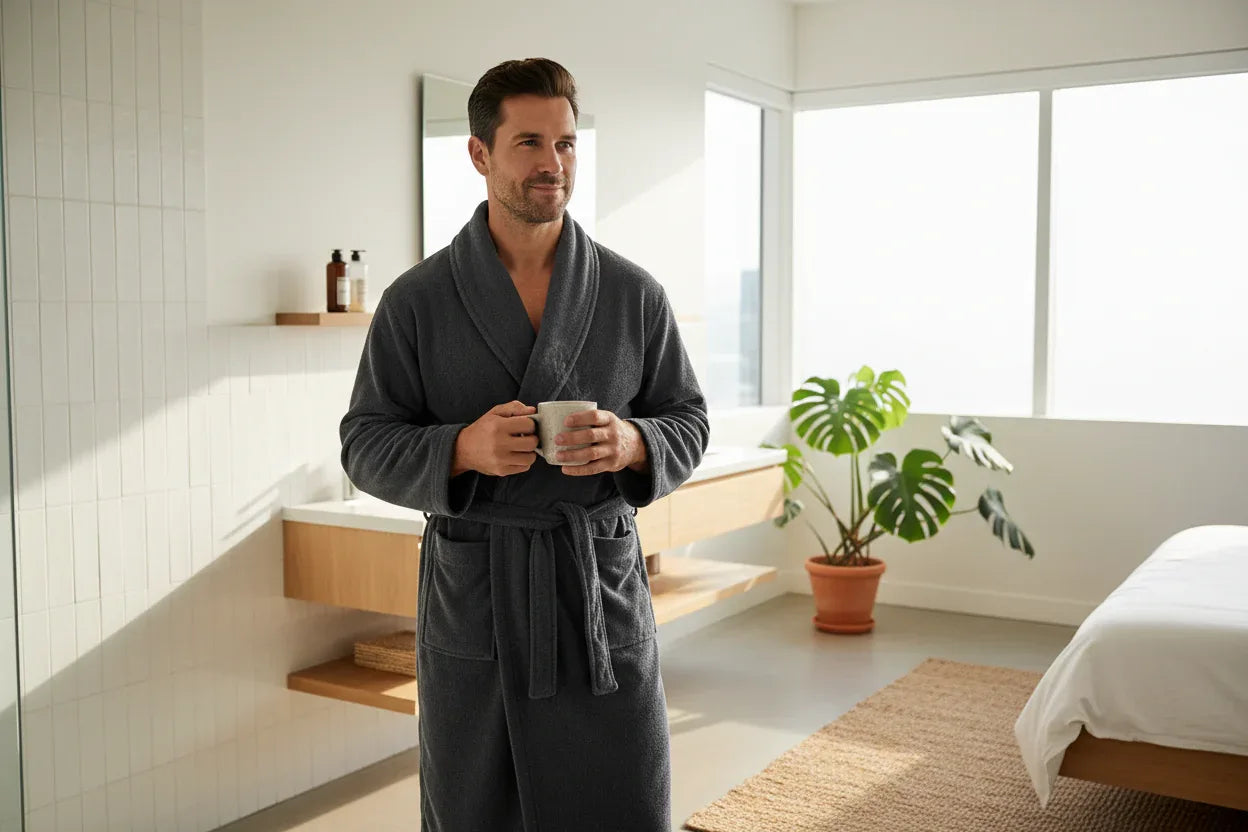 Men's Bath Robes - ShopHub