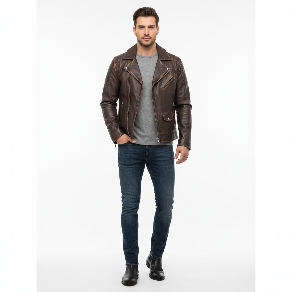 Men's Leather Jackets - ShopHub