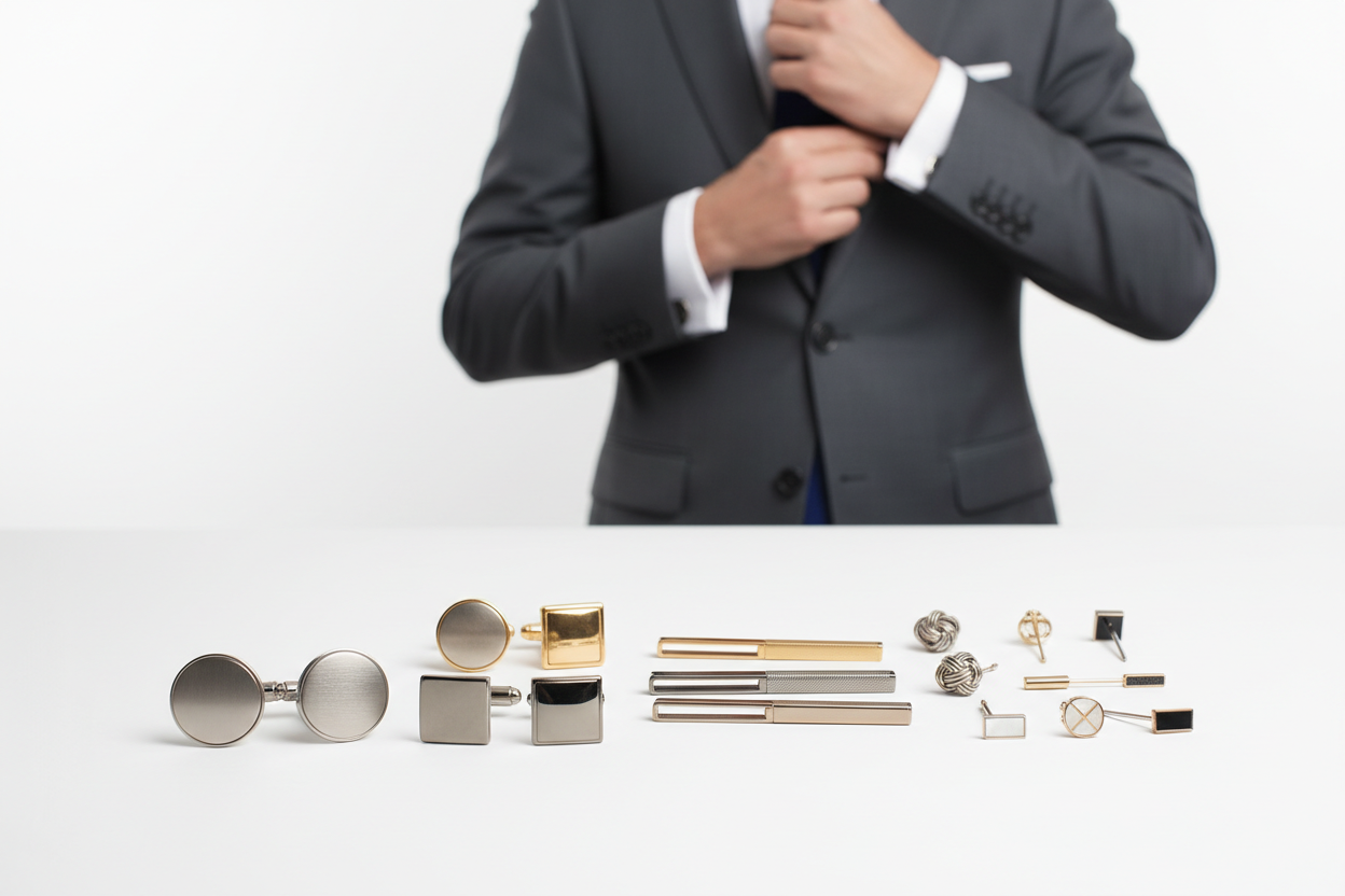 Men-s-Cufflinks-Tie-Bars-Tie-Pins ShopHub NZ