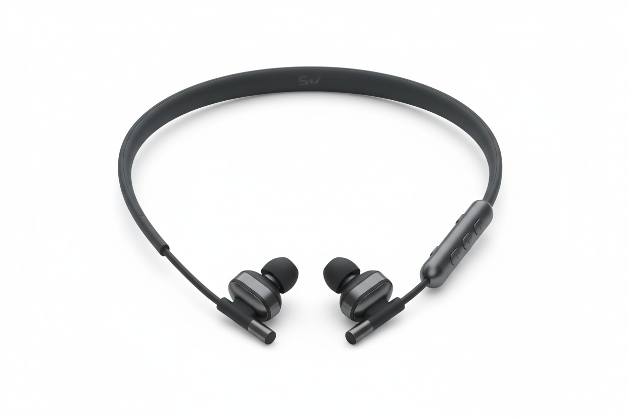 Neck-mounted Earphones