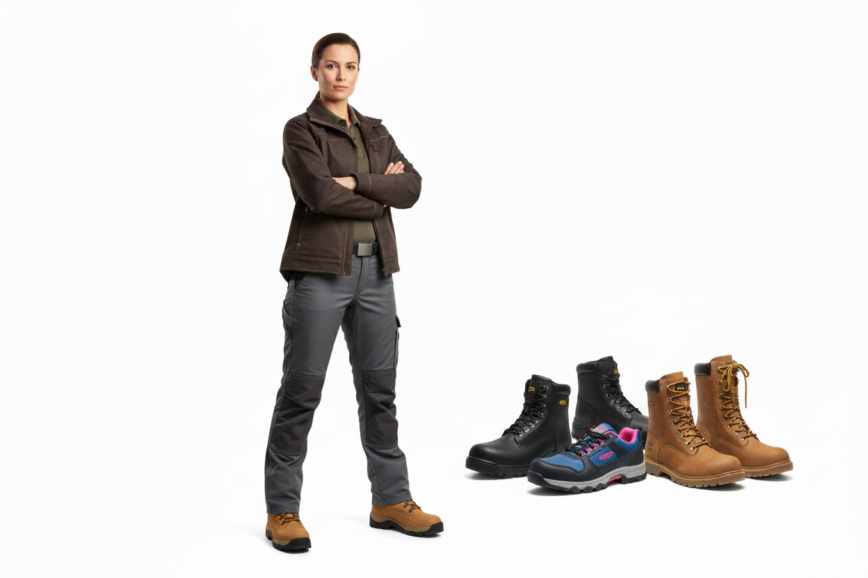 Women-s-Safety-Boots-Shoes ShopHub NZ