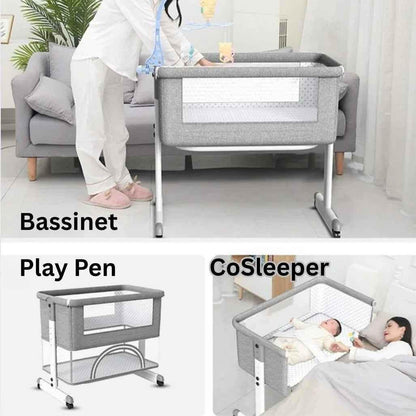 Preorder - 3in1 CoSleeper Baby Bassinet and Game Bed & Mattress – Adjustable Height