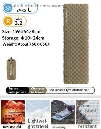 Moisture-proof Outdoor Foldable Ground Mat Mattress