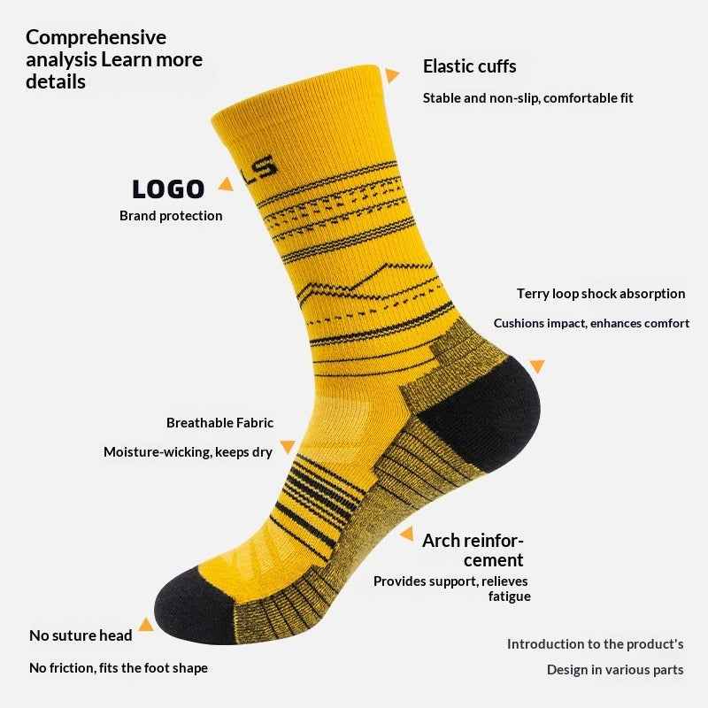 Mens & Womens Tall Wool Socks