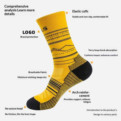 Mens & Womens Tall Wool Socks