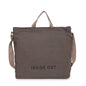 Canvas shoulder bag