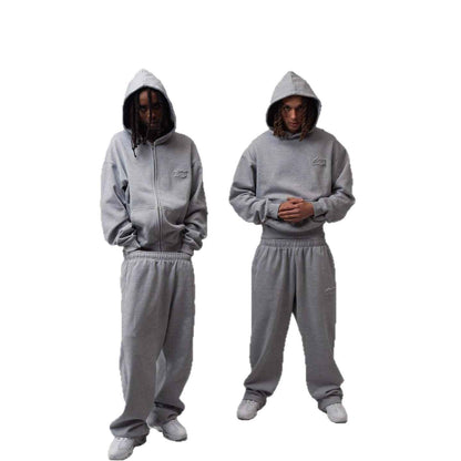 Casual Straight-Leg Sweatpants