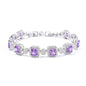 Adjustable full diamond bracelet for women