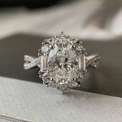 Adjustable Zirconia Wedding Ring