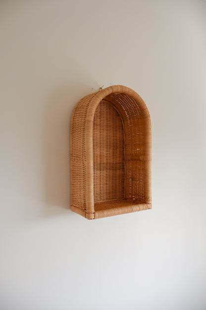 Woven Rattan Wall Shelf Inkah Limited