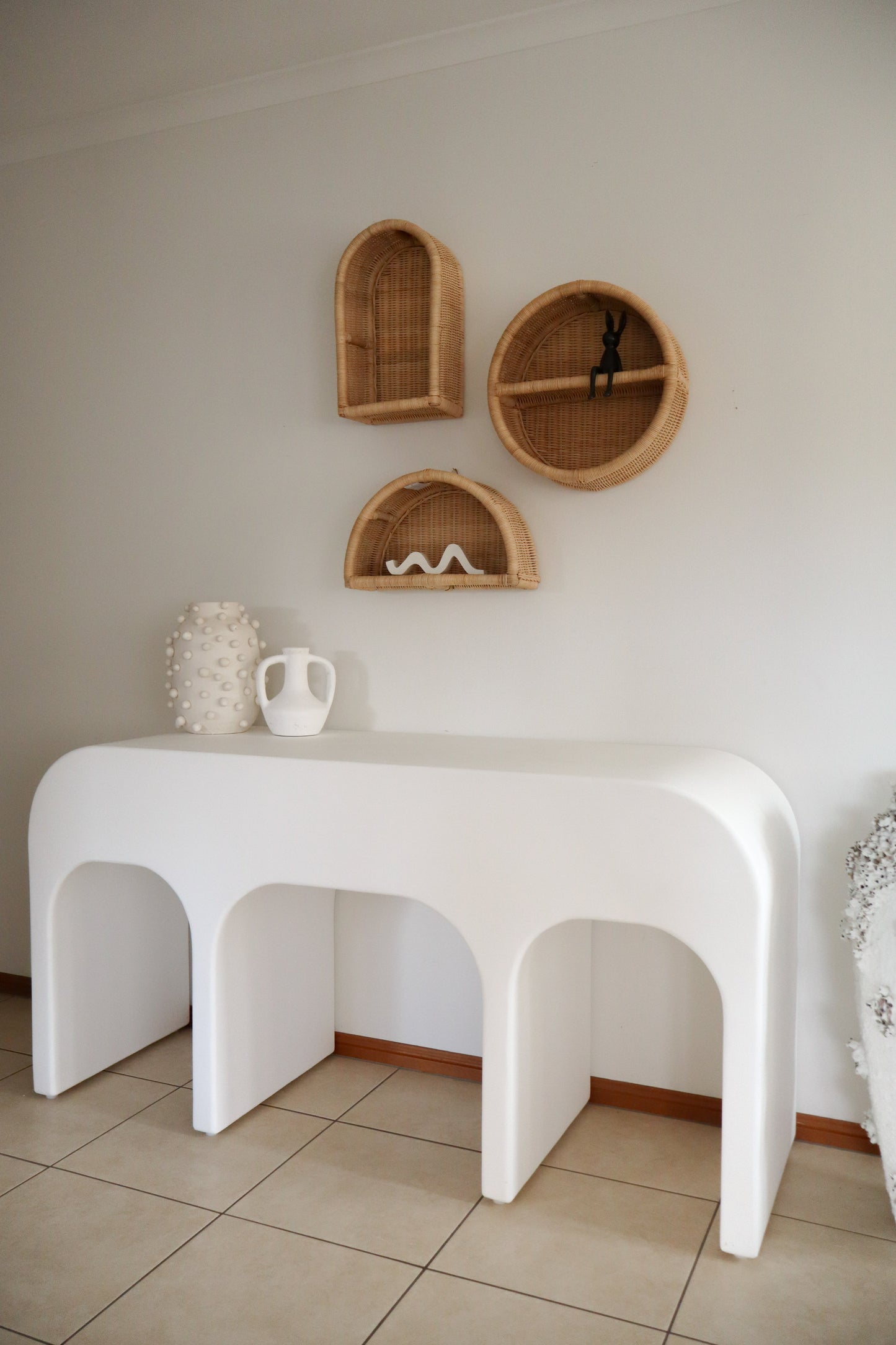 Woven Rattan Wall Shelf Inkah Limited