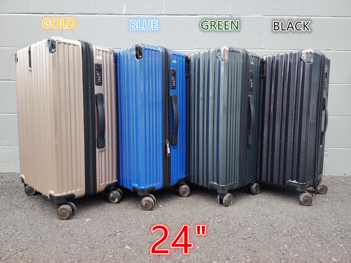 24" Suitcase Cabin Carry on Check in Travel Light Weight Luggage - GREEN dealonline.co.nz