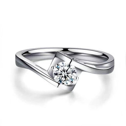 Adjustable Zirconia Wedding Ring