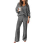 Casual Two-Piece Set with T-Shirt and Pants