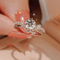 Adjustable Zirconia Wedding Ring