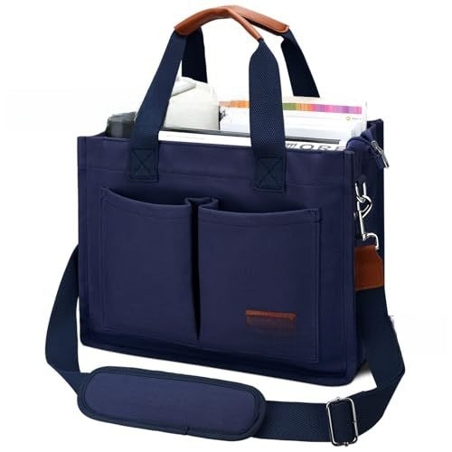 Artistic canvas large-capacity multi-layer single-shoulder bag