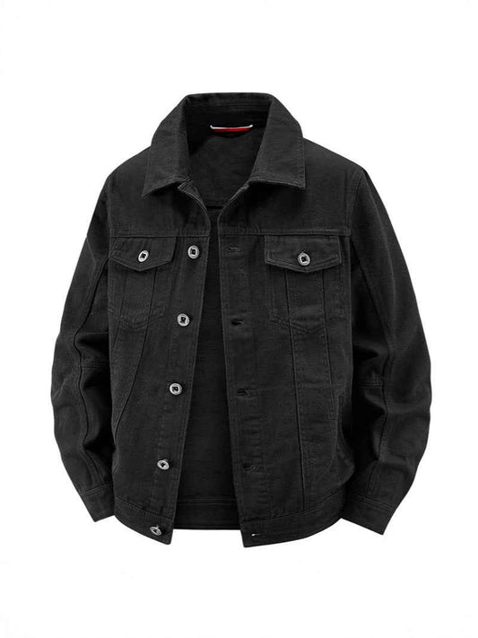 Casual Denim Jacket Relaxed Fit