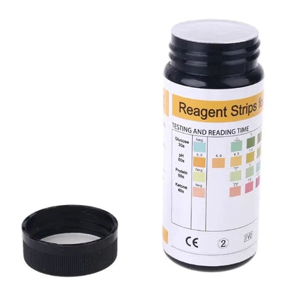 100 Strips URS-4K Urinalysis Reagent Strips - 4 Parameters 9eight5