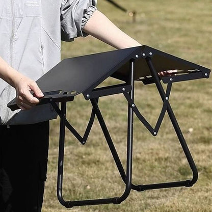 ECOTREK Folding BBQ Table – 93cm Portable Outdoor Cooking Station ZF10312 ECOTREK