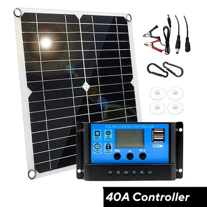 100W 12V Solar Panel Kit with Controller for RV's, caravans & Home (8 different types available) Habicare