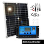 100W 12V Solar Panel Kit with Controller for RV's, caravans & Home (8 different types available) Habicare