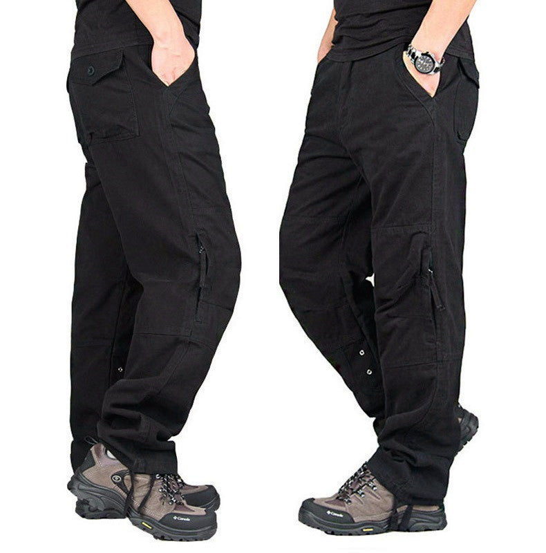 Men Multi-pocket Cargo Pants dealonline.co.nz