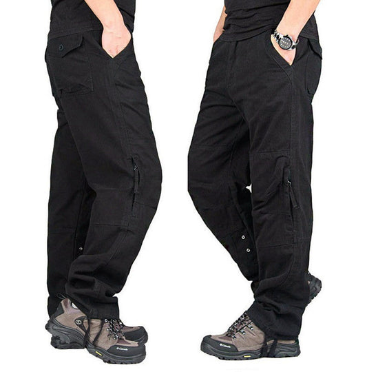 Men Multi-pocket Cargo Pants dealonline.co.nz