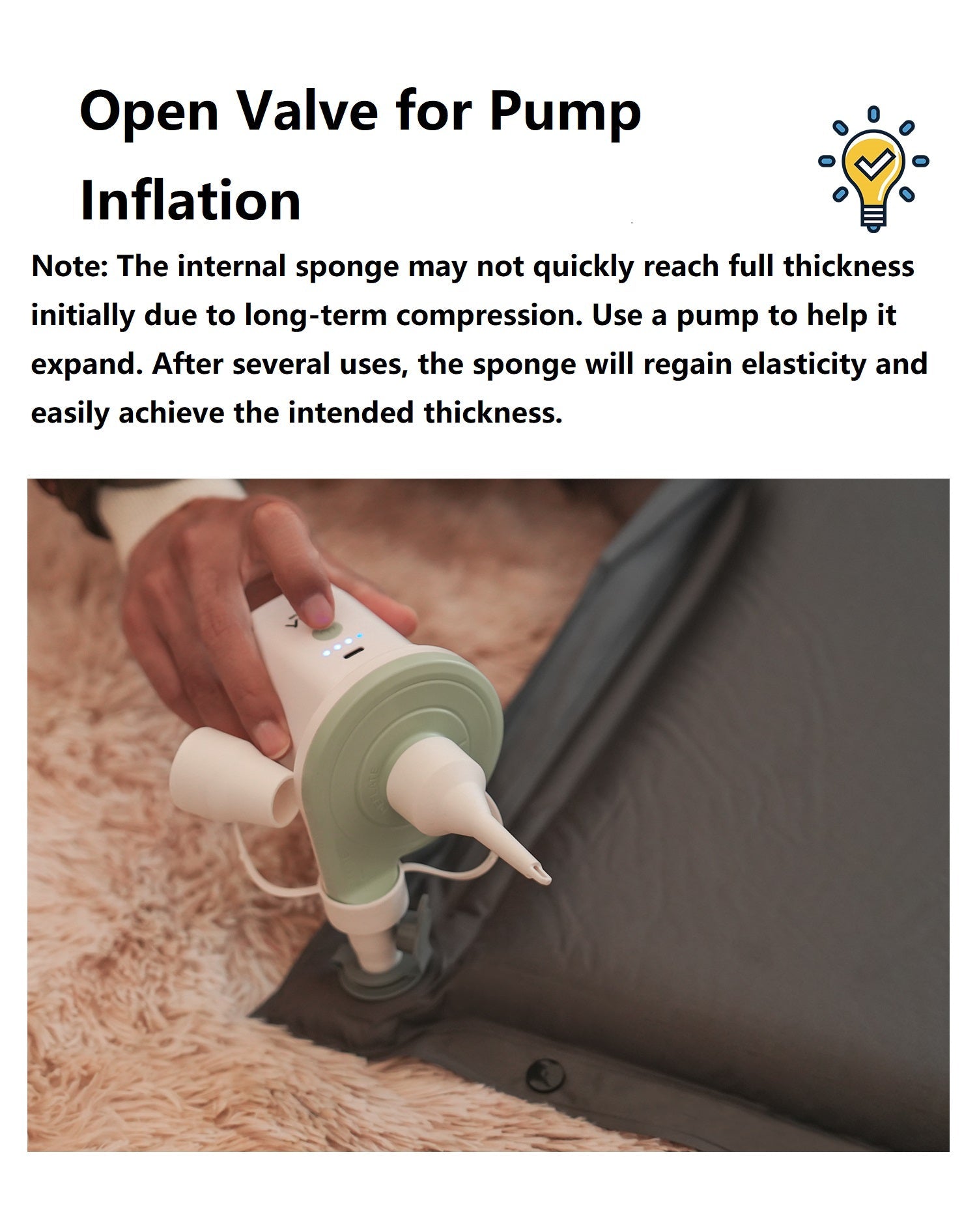 Self-Inflating Mattress – Single Size | Outdoor & Home Use ECOTREK