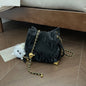 Casual and versatile crossbody bucket bag