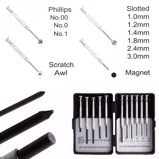 11 Piece Precision Screwdriver Set That Watch Shop