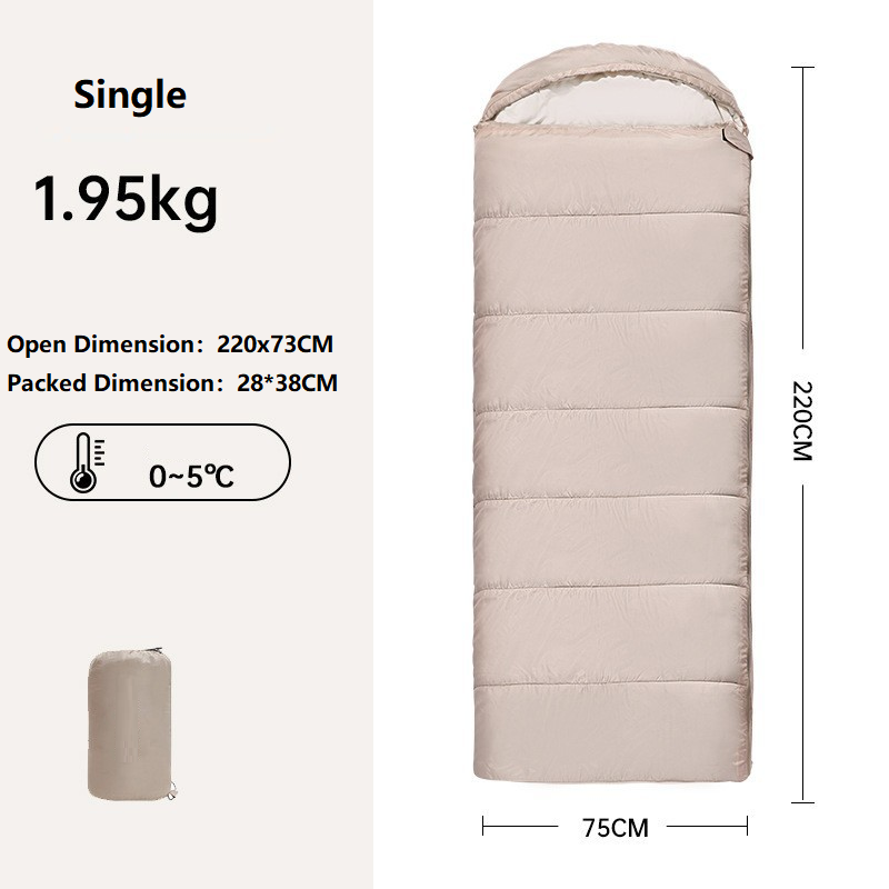 Cotton Sleeping Bag-Four Season Use ECOTREK