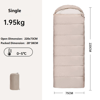 Cotton Sleeping Bag-Four Season Use ECOTREK