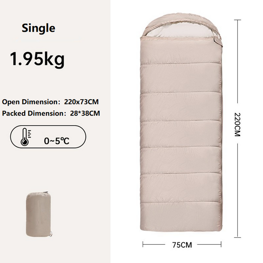 Cotton Sleeping Bag-Four Season Use ECOTREK