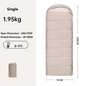 Cotton Sleeping Bag-Four Season Use ECOTREK