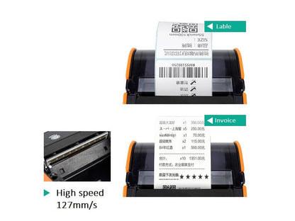 USB 80mm Thermal Sticker Tracking Label Printer Paper Barcode Printing Machine dealonline.co.nz