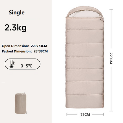 Cotton Sleeping Bag-Four Season Use ECOTREK