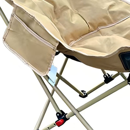ECOTREK High-Back Padded Camping Chair – 3 Position Reclining Moon Chair ECOTREK