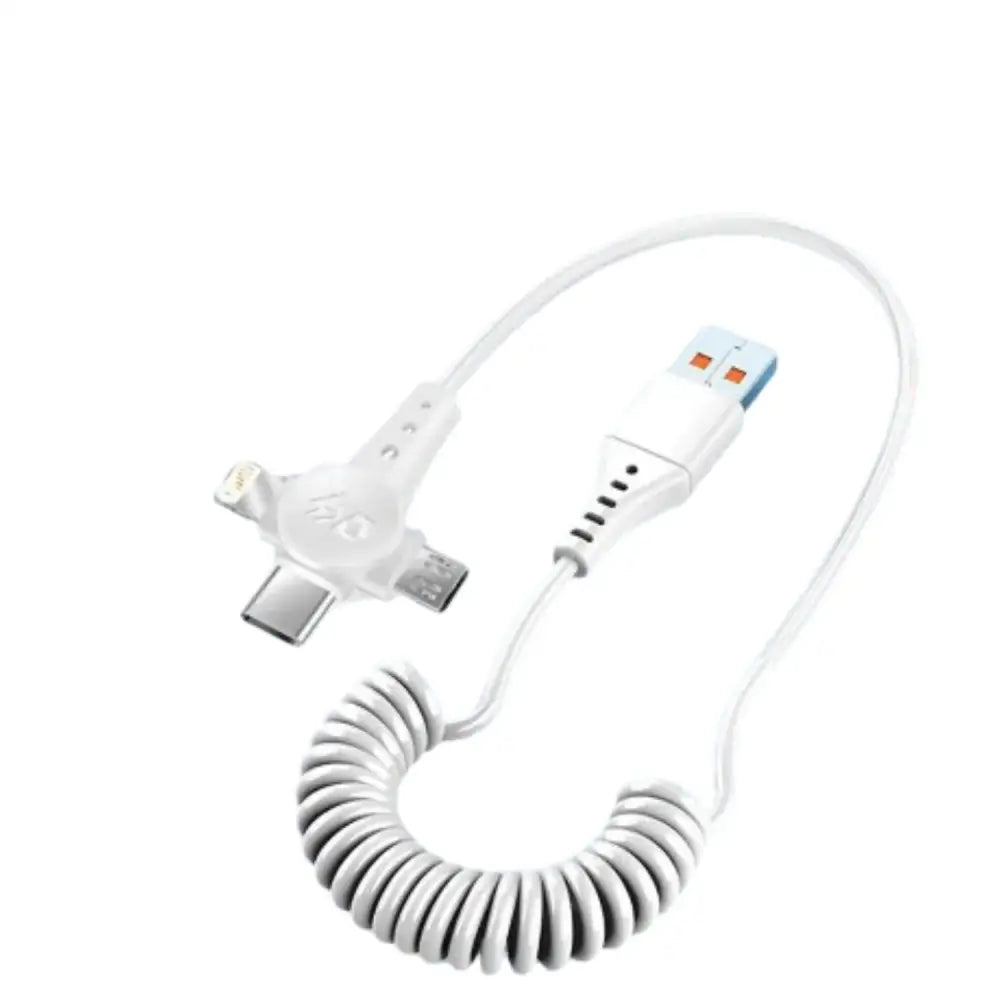 120W 3-in-1 USB-C Super-Fast Retractable Charging Cable Habicare