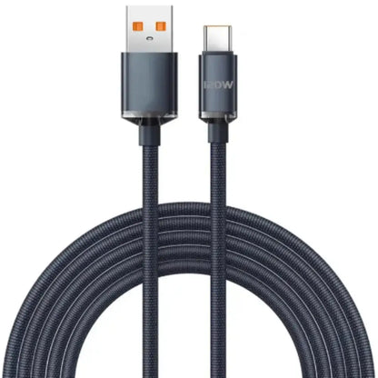 120W Super-Fast USB-C Charging Cable for Smartphones Habicare