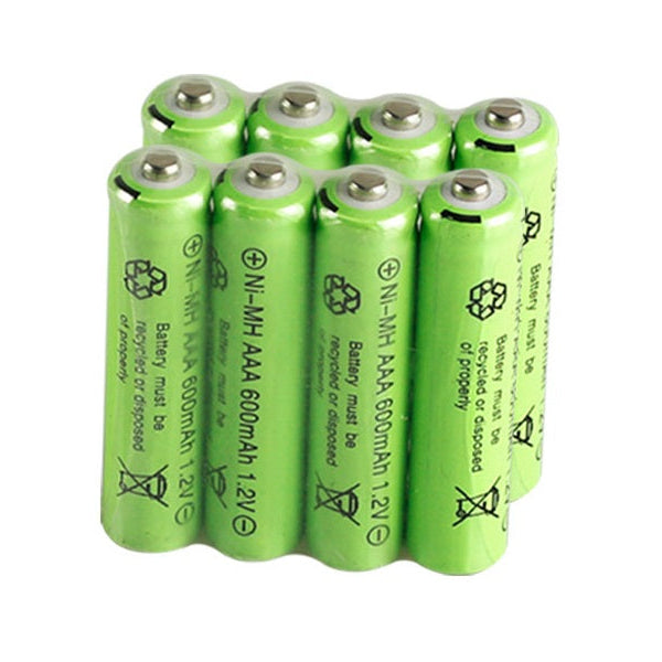 8Pcs 1.2V AAA Rechargeable Battery 600mAh Rechargeable Ni-MH Batteries dealonline.co.nz
