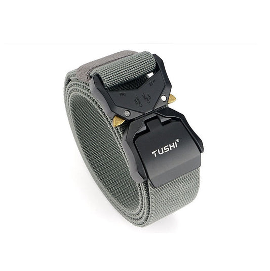 Tactical Belt Military Hiking Nylon Web Rigger Work Belts Heavy-Duty Quick-Relea dealonline.co.nz