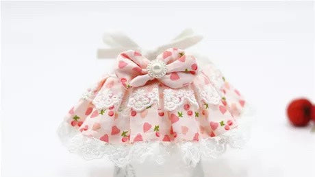 Floral Lace bibs outfits for cats-3