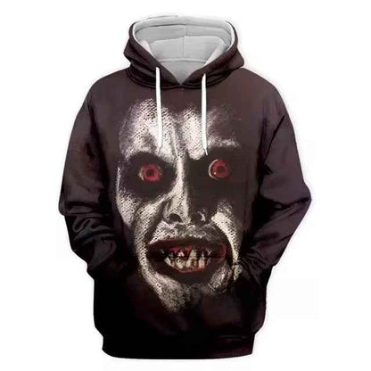 3d digital printing street men's crown sweatshirt