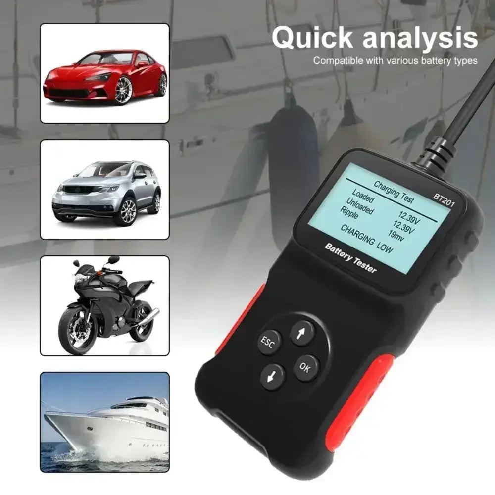 12V Car Battery Tester Habicare