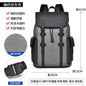 Casual versatile backpack with a textured finish