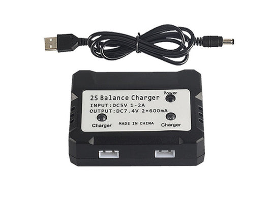 2 in 1 7.4V USB Charger for Drone dealonline.co.nz